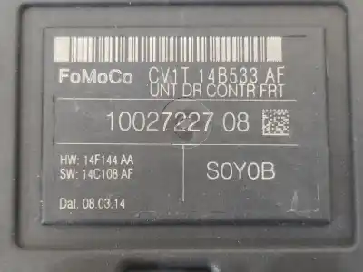Автозапчасти б/у комфортный модуль за ford fiesta (ccn) trend ссылки oem iam cv1t14b533af  1002722708