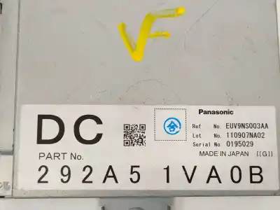 Автозапчасти б/у электронный модуль за nissan qashqai (j10) tekna premium ссылки oem iam 292a51va0b 110907na02 euv9ns003aa