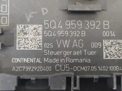 Автозапчастина б/у модуль комфорт для seat leon (5f1) reference посилання на oem iam 5q4959392b  