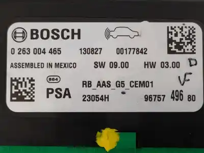 Peça sobressalente para automóvel em segunda mão módulo eletrônico por peugeot 308 active referências oem iam 9675749680  0263004465