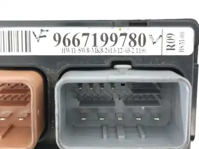 Second-hand car spare part fuse box unit for peugeot 207 1.4 hdi oem iam references   