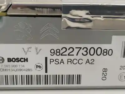 Second-hand car spare part gps navigation system for citroen c4 lim. business oem iam references 9822730080  