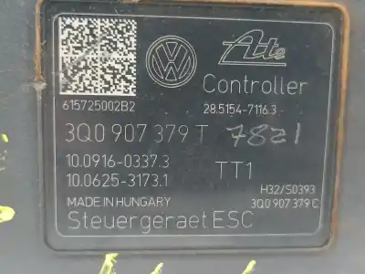 Автозапчастина б/у абс для seat leon (5f1) i-tech ecomotive посилання на oem iam 3q0614517t  3q0907379t