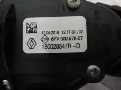 Second-hand car spare part potentiometer for renault captur zen oem iam references 180029347r  