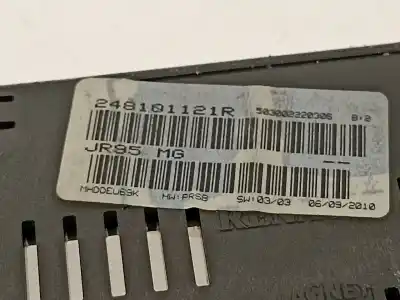 Peça sobressalente para automóvel em segunda mão quadrante por renault scenic iii emotion referências oem iam 248101121r  