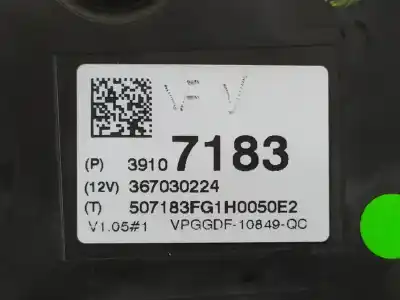 Автозапчастина б/у панель інструментів для opel zafira (c) excellence start/stop посилання на oem iam 39107183  367030224