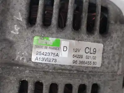 İkinci el araba yedek parçası alternatör için citroen saxo 1.5 d furio oem iam referansları 9636545580 a13vi273 2542375a