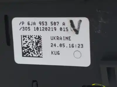 Автозапчасти б/у предупреждение за seat toledo (kg3) 1.2 tsi ссылки oem iam 6ja953507a  10120219