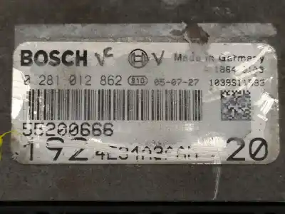 Автозапчасти б/у блок управления двигателем за alfa romeo gt (125) 1.9 jtd 16v 150/ distinctive ссылки oem iam 55200666  0281012862