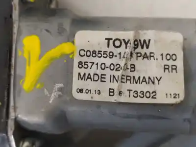 Автозапчастина б/у регулятор склона задній лівий для toyota auris hybrid active посилання на oem iam 8570102810 8571002450b c08559103
