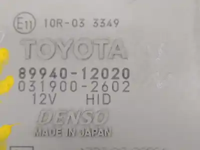 Автозапчастина б/у електронний модуль для toyota auris (_e18_) 1.8 hybrid (zwe186_) посилання на oem iam 8994012020  0319002602