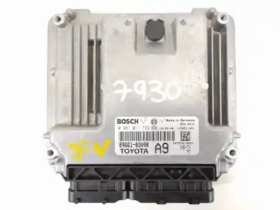 Second-hand car spare part ecu engine control for toyota corolla (e12) 1.4 turbodiesel cat oem iam references 8960102a90  0281011733