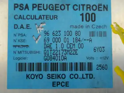 Автозапчасти б/у электронный модуль за citroen c3 i (fc_, fn_) 1.6 16v ссылки oem iam 9662310080  6900001184
