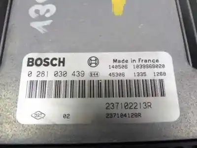 Second-hand car spare part ecu engine control for dacia sandero stepway oem iam references 237102213r 0281030439 237104128r