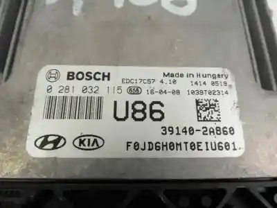 Second-hand car spare part ecu engine control for kia cee´d drive oem iam references 391402a860  0281032115