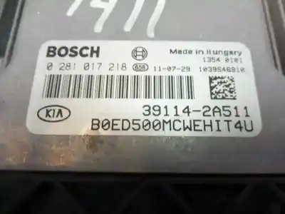 Second-hand car spare part ecu engine control for kia cee´d emotion oem iam references 391142a511  0281017218