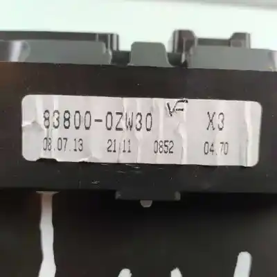 Автозапчастина б/у панель інструментів для toyota auris (_e18_) 1.8 hybrid (zwe186_) посилання на oem iam 838000zw30  