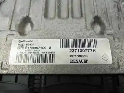 İkinci el araba yedek parçası ecu motor kontrol cihazi için renault scenic iii family edition oem iam referansları 237100777r  s180067109a