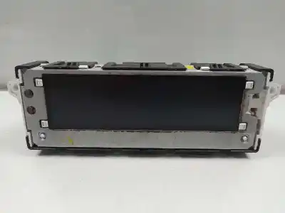 Second-hand car spare part multifunction display for citroen c4 lim. collection oem iam references 9676198280