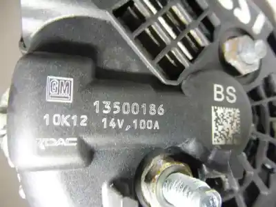 Автозапчастина б/у генератор для opel astra j lim. enjoy посилання на oem iam 13500186  