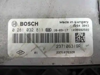 Автозапчастина б/у ебу контролер двигуна для dacia logan mcv ambiance посилання на oem iam 237106319r 237107632r 0281032811