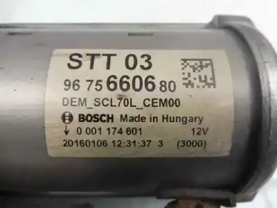 Автозапчастина б/у двигун запускається для citroen c4 picasso live посилання на oem iam 9675660680  0001174601