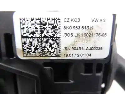 Second-hand car spare part indicator switch for volkswagen caddy ka/kb (2c) maxi kombi oem iam references 5k0953507ar  5k0953513k