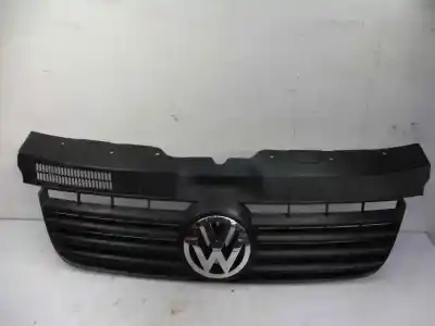 Second-hand car spare part front grille for volkswagen t5 transporter/furgoneta caja cerrada - techo medio elevado oem iam references 