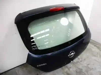 Second-hand car spare part tailgate for opel corsa d limited edition oem iam references 93191543  