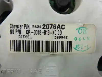 Автозапчасти б/у приборная доска за jeep gr.cherokee (wj/wg) 3.1 td laredo ссылки oem iam 56042076ac  0018013k0c0