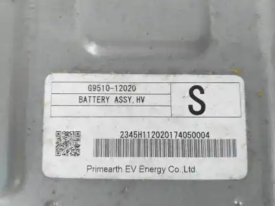 Piesă de schimb auto la mâna a doua baterie pentru toyota auris hybrid active referințe oem iam g951012020  