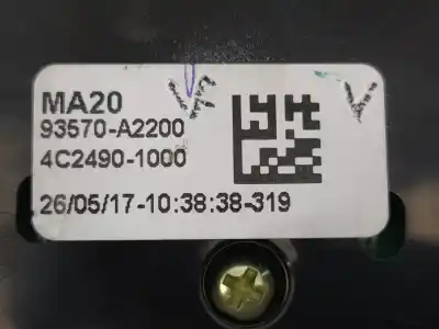 Second-hand car spare part left front power window switch for kia cee´d concept oem iam references 93570a2200  