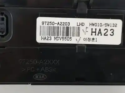 Peça sobressalente para automóvel em segunda mão comando de sofagem (chauffage / ar condicionado) por kia cee´d concept referências oem iam 97250a2203  
