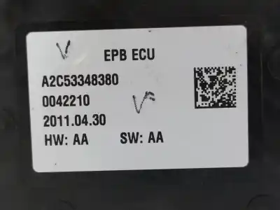 Автозапчастина б/у електричне стояночне гальмо для citroen c4 lim. business посилання на oem iam 9672984680 a2c53348380 0204007471 Автозапчастина б/у електричне стояночне гальмо для citroen c4 lim. business посилання на oem iam 9672984680 a2c53348380 0204007471