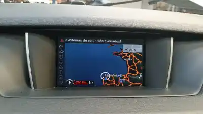 Second-hand car spare part gps navigation system for bmw x1 (e84) sdrive 18d oem iam references 9289583 2448197 9289583018