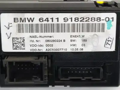 Peça sobressalente para automóvel em segunda mão comando de sofagem (chauffage / ar condicionado) por bmw serie 3 cabrio (e93) 325d referências oem iam 64119182288  a2c53307710