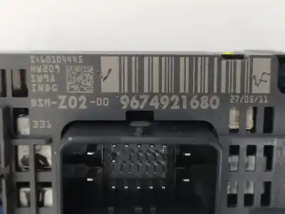 Piesă de schimb auto la mâna a doua panou siguranțe pentru citroen c4 lim. business referințe oem iam 9674921680  bsmz02