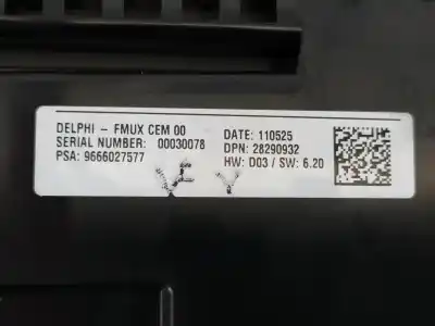 Автозапчастина б/у клімат-контроль для citroen c4 lim. business посилання на oem iam 9666027577  28290932 Автозапчастина б/у клімат-контроль для citroen c4 lim. business посилання на oem iam 9666027577  28290932