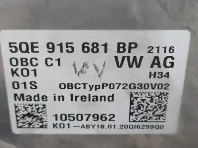 Peça sobressalente para automóvel em segunda mão módulo eletrônico por seat mii (kf1) @mii referências oem iam 5qe915681bp  