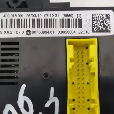 Peça sobressalente para automóvel em segunda mão comando de sofagem (chauffage / ar condicionado) por citroen c3 collection referências oem iam 96753994xt  