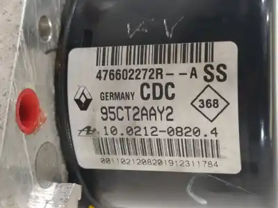 Recambio de automóvil de segunda mano de abs para renault scenic iii grand dynamique referencias oem iam 476602272r 28561258023 10021208204