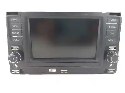 Second-hand car spare part multifunction display for volkswagen golf vii lim. (bq1) comfortline oem iam references 3g0919605b