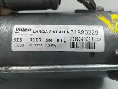 Автозапчастина б/у двигун запускається для lancia ypsilon (101) 1.3 jtd cat посилання на oem iam 51880229  d6g321
