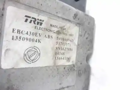 Peça sobressalente para automóvel em segunda mão abs por lancia ypsilon (101) 1.3 jtd cat referências oem iam 13509004k 13664104 54084694d