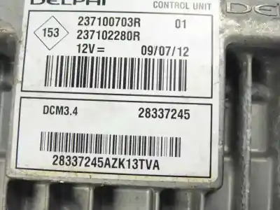 Second-hand car spare part ecu engine control for dacia sandero stepway oem iam references 237100703r 28337245 237102280r
