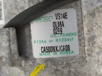 Second-hand car spare part air conditioning compressor for kia ceed business oem iam references ca500nxjca08  97701m6300