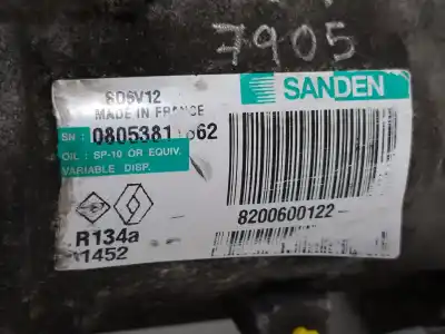 Автозапчасти б/у компрессор кондиционера воздуха за nissan note (e11e) acenta ссылки oem iam 8200600122 sd6v12 08053811662