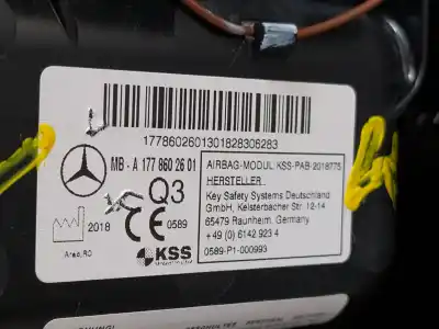 Peça sobressalente para automóvel em segunda mão tablier por mercedes-benz clase a (bm 177) a 180 d (177.003) referências oem iam 1776806302  a1778602601