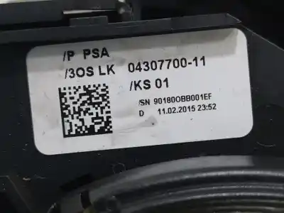 Second-hand car spare part headlights switch for citroen c4 lim. feel oem iam references 98000242zd  com2008p