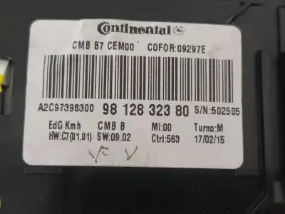 Peça sobressalente para automóvel em segunda mão quadrante por citroen c4 lim. feel referências oem iam 9812832380  